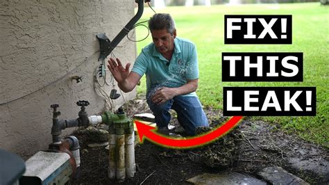 sprinkler leaking from riser|How to Repair a Sprinkler